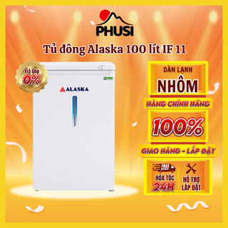 - - tủ đông đứng alaska 100 lít if-11