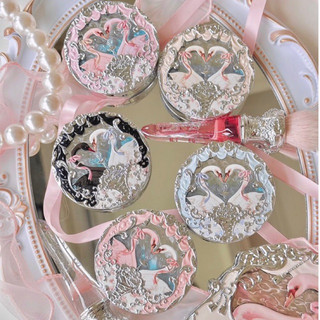 Phấn má hồng flower knows swan ballet series embossed blush