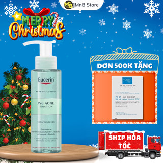 [D02/24] Sữa rửa mặt Eucerin Pro ACNE Solution Cleansing Gel cho da dầu mụn 400ml