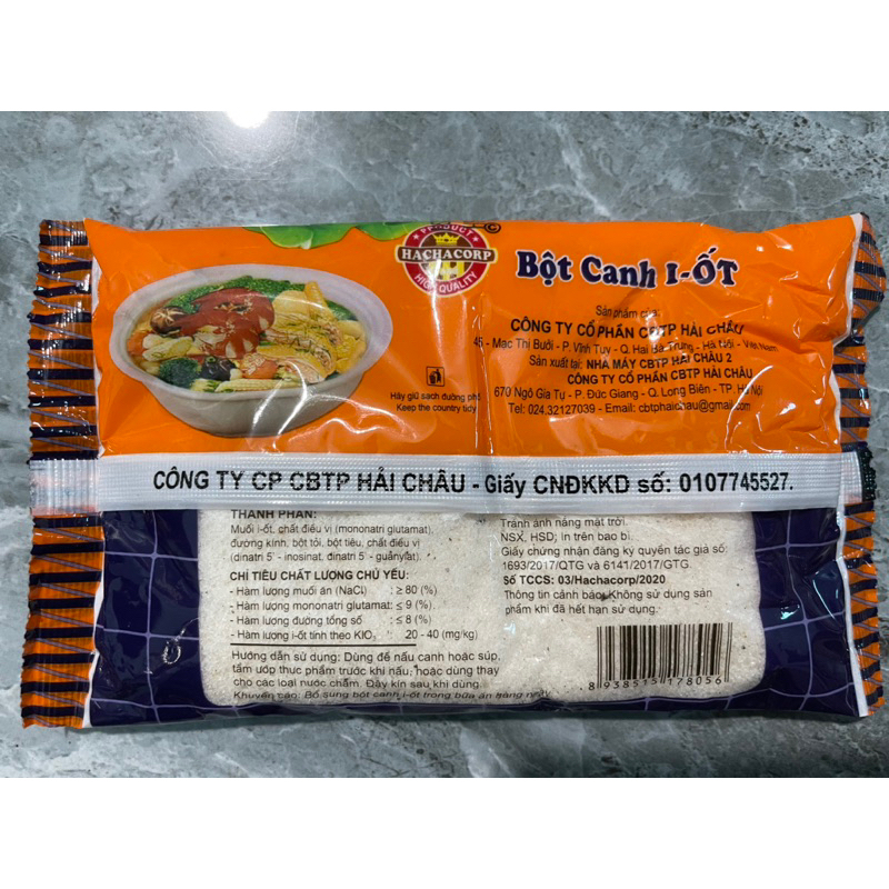 Bột canh i-ốt Hải Châu 1 gói 190g rất ngon.