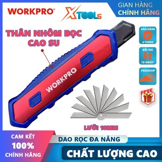 Dao rọc giấy, chiều rộng lưỡi dao 18mm workpro - wp212015