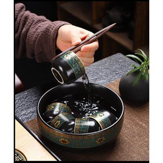 Bộ Ấm Trà  Pha Trà Cối Xay Gốm Sứ Gosu.