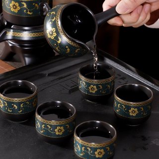 Bộ Ấm Trà  Pha Trà Cối Xay Gốm Sứ Gosu.