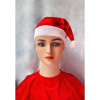 Nón noel vải nhung, mũ ông già noel, mũ giáng sinh