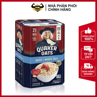 Yến mạch quaker oats - thùng 10lbs