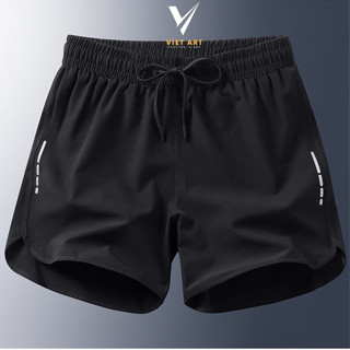 Quần chạy bộ nam, quần short tập thể thao nam Men art Q006 mỏng nhẹ, thấm hút mồ hôi, nhanh khô
