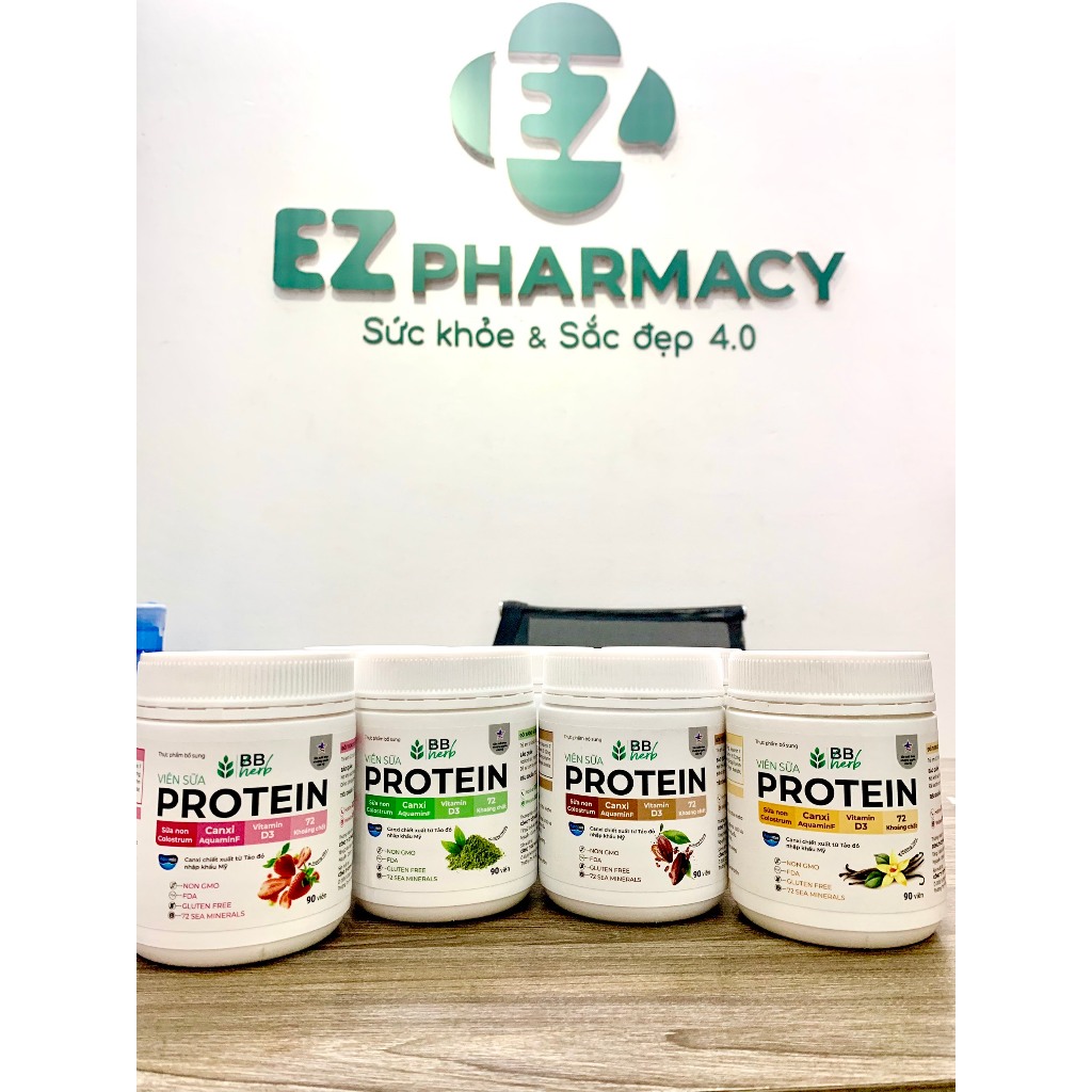 Viên sữa Protein BB Herb-Tăng cường dinh dưỡng-Tăng khả năng miễn dịch-Giúp xương chắc khỏe