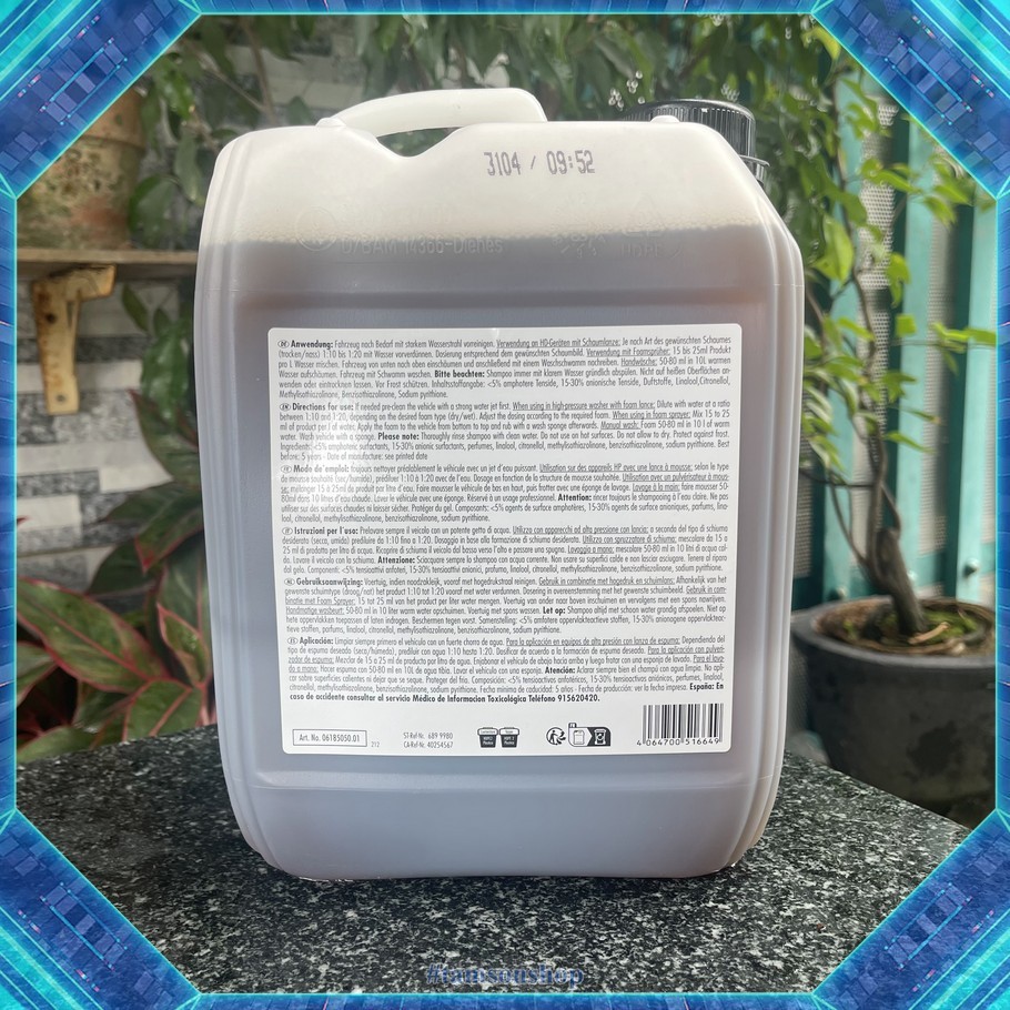 Nước Rửa Xe Bọt Tuyết Sonax ActiFoam Energy 5 lít | Hibuauto