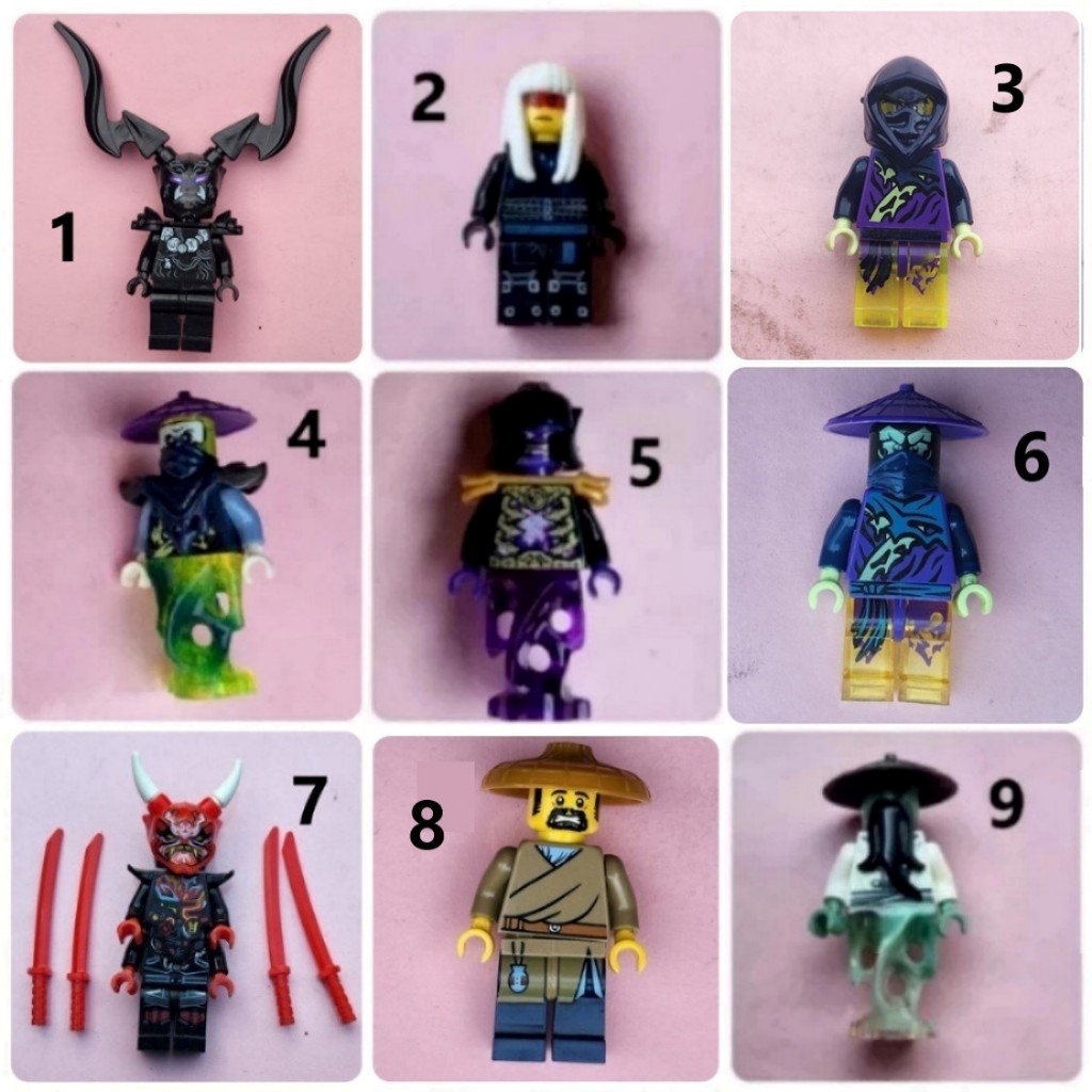 Minifigures Ninjago mẫu 2 ( mini lego ninja )