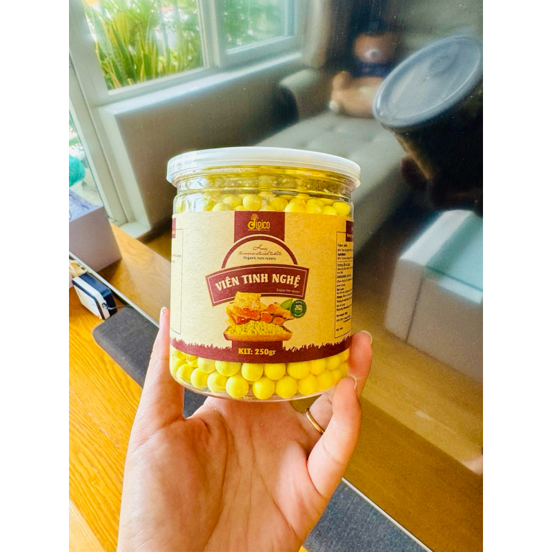 Viên tinh nghệ mật ong rừng