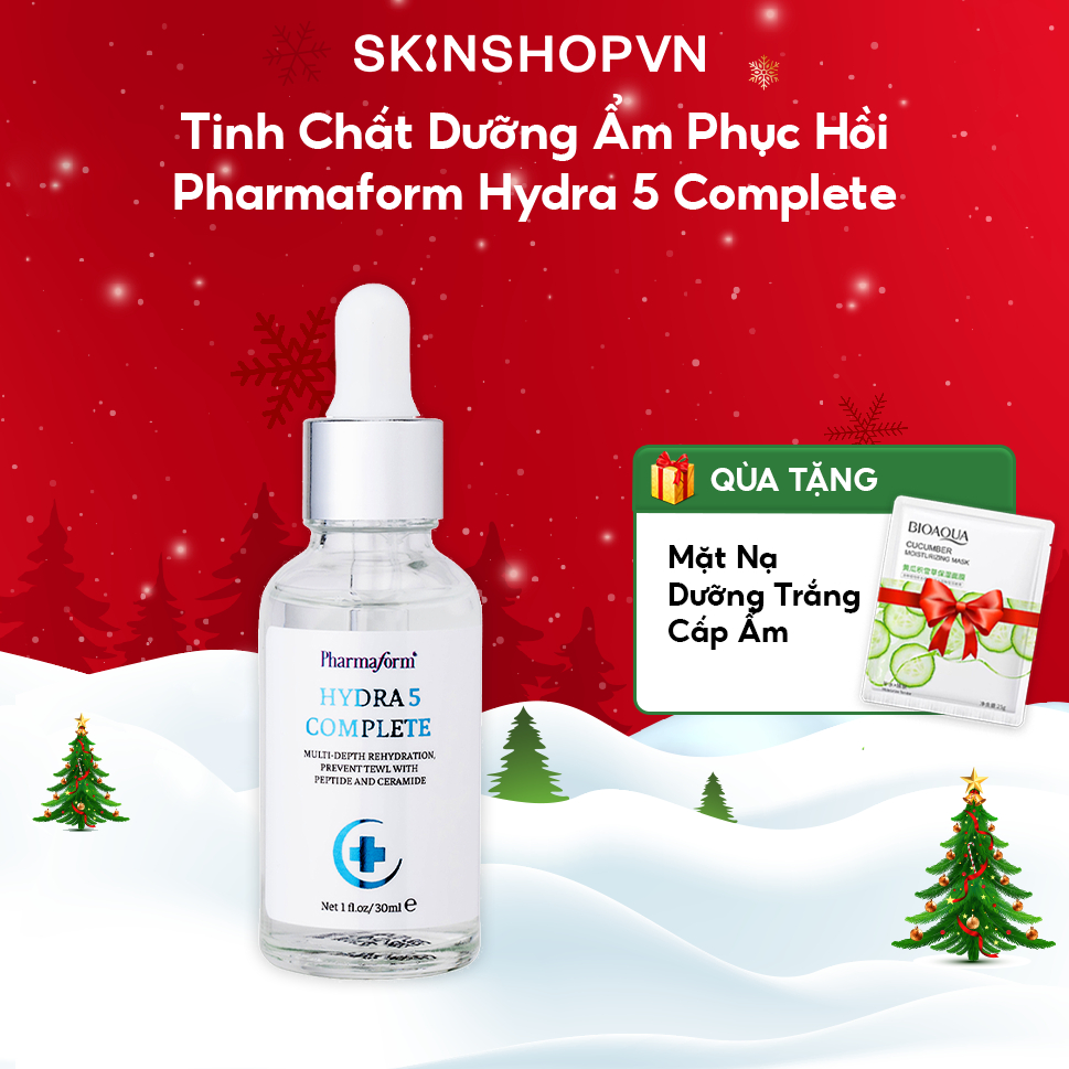 Tinh chất dưỡng ẩm, hỗ trợ phục hồi da Pharmaform Hydra 5 B5 Complete Serum 30ml