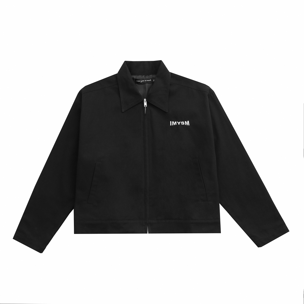 Áo khoác Kaki IMYSM Jacket - High Class - Đen