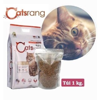 (Có quà tặng) Thức ăn hạt cho mèo Catsrang Hàn Quốc 1Kg