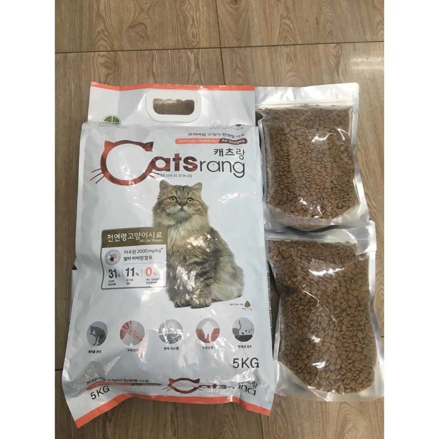 Thức ăn hạt cho mèo Catsrang Hàn Quốc 1Kg