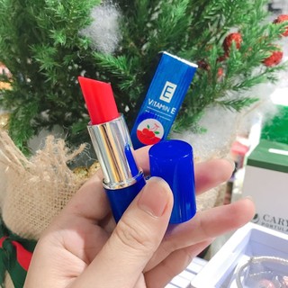 Combo 2 Cây Son Dưỡng Môi Aron Vitamin E Cherry Thái Lan