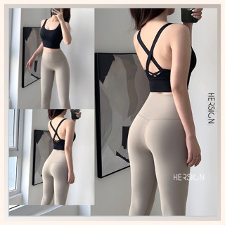 Đồ tập gym nữ Bộ đồ tập yoga nữ cao cấp Áo bra quần legging thời trang HERSIGN-SMIX12L20