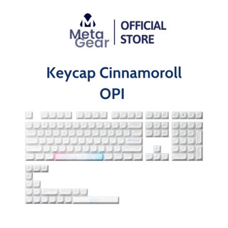 Nút keycap Cinamoroll / DSA high profile PBT double short / Cherry profile PBT Phù hợp nhiều layout bàn phím
