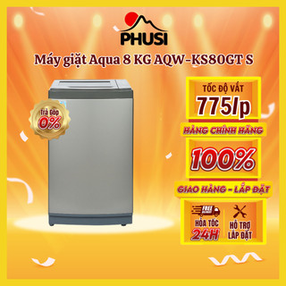 Aqw-ks80gt.s máy giặt aqua 8 kg aqw-ks80gt.s -