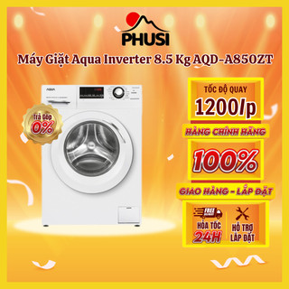 - - máy giặt cửa ngang inverter aqua aqd-a850zt