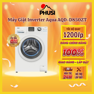 [AQD-D850ZT] - [MIỄN PHÍ GIAO LẮP] - Máy Giặt Cửa Ngang Inverter Aqua AQD-D850ZT (8.5 Kg)