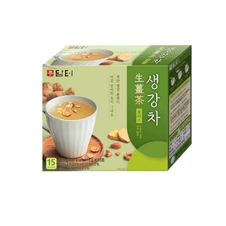 Trà gừng hoà tan Damtuh Hàn Quốc hộp 15 gói