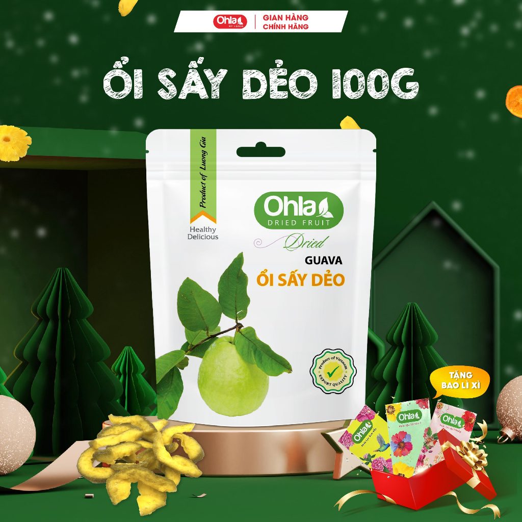 Ổi sấy dẻo Ohla 100g