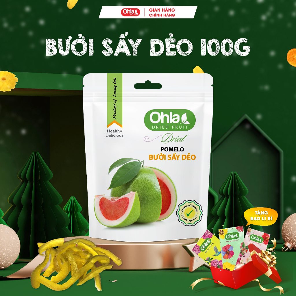 Vỏ bưởi sấy dẻo Ohla 100g