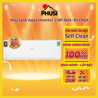 - - máy lạnh aqua inverter 2.0 hp aqa-rv18qa