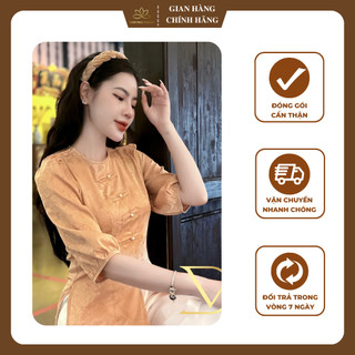 Bộ pháp phục nữ - set bà ba đi lễ chùa cao cấp lụa gấm cao cấp - pp29 - pháp phục á đông