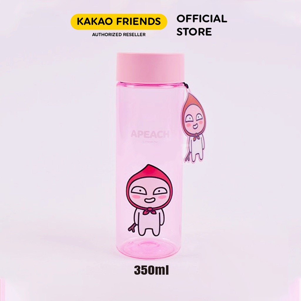 Bình Nước Kakao Friends Apeach trong suốt dễ thương siêu cute KF6320
