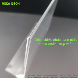 Menu để bàn - Menu mica - Menu A4 A5 A6 A7 - Menu chữ L