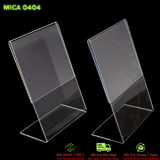 Menu để bàn - Menu mica - Menu A4 A5 A6 A7 - Menu chữ L