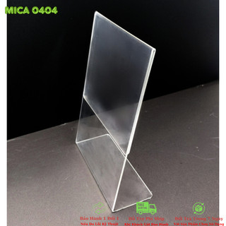 Menu để bàn - Menu mica - Menu A4 A5 A6 A7 - Menu chữ L