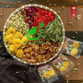 Trà Dưỡng Nhan 7 Vị Giúp Trắng Da, Ngừa Lão Hóa, Thanh Lọc Giải Nhiệt Cơ Thể, An Thần Ngủ Ngon