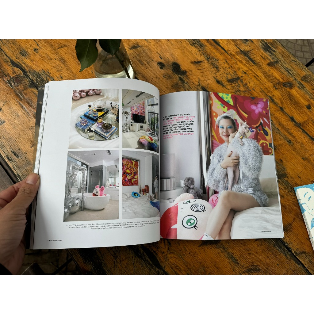 Sách -  Tạp chí ELLE DECORATION tháng 12/2023 – The Fashion Space