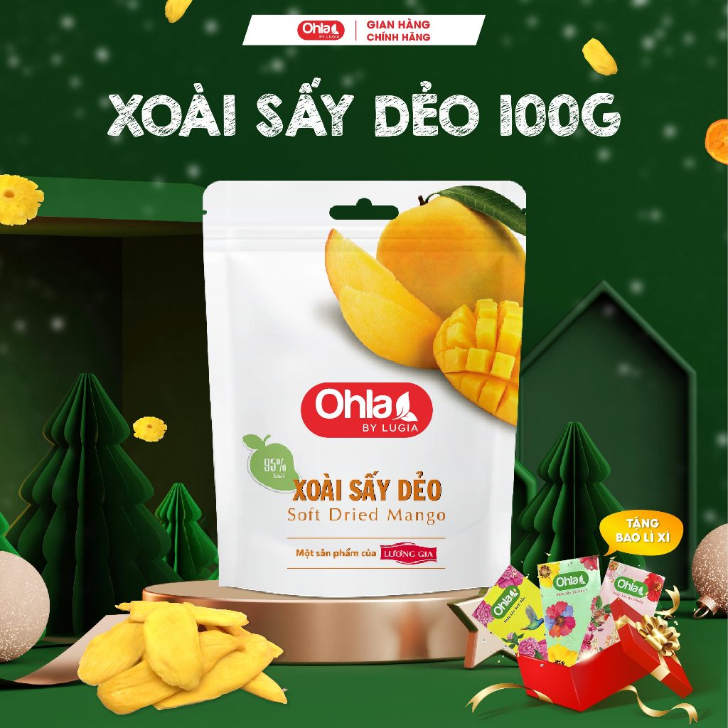 Xoài sấy dẻo Ohla 100g