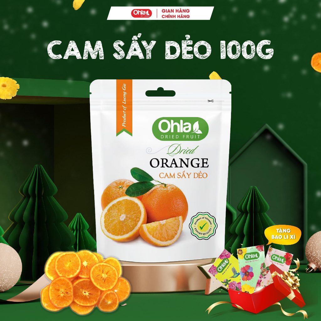 Cam sấy dẻo Ohla 100g