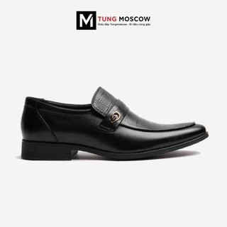 Giày tây lười nam Loafer Tùng Moscow da bò thật sang trọng lịch lãm, thiết kế thời thượng - SP004364