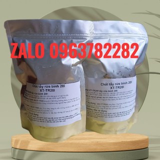 1 kg chất tẩy rửa rong rêu vi khuẩn cho bình 20l kèm theo giấy quỳ
