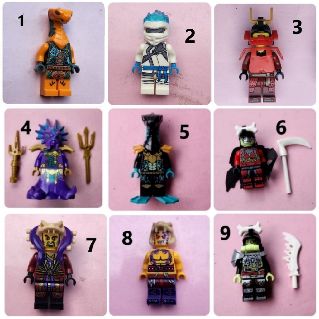 Minifigures Ninjago mẫu 4 ( mini lego ninja )