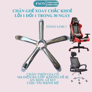 Chân ghế xoay, ghế gaming, Chân ghế làm việc, ghế bar, ghế văn phòng, chân ghế bền với thời gian [ LỖI 1 ĐỔI 1 TRONG 30D