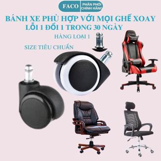 Bánh xe ghế gaming, Bánh xe ghế làm việc, bánh xe ghế phù hợp tất cả dòng ghế xoay văn phòng - BX1C