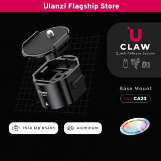 Ulanzi CA23 Claw Quick Release Ngàm tháo lắp nhanh chống trượt cho DJI RS 3/RS 3 Pro/RS 3