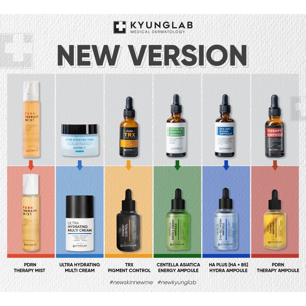 HÀNG NHẬP KHẨU - Serum HA B5 KyungLab Hydra Ampoule cấp ẩm cấp nước căng bóng trắng da Kyung Lab 50ml