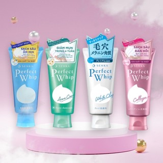 Sữa Rửa Mặt Senka Perfect Whip Acne Care Dành Cho Da Mụn 100g