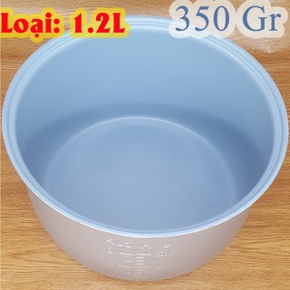 Lòng nồi cơm điện 1.2 L chống dính màu Ghi, nặng 350 gr