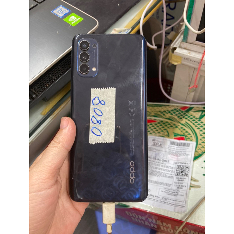 xác điện thoại oppo reno 4 hư màn hình
