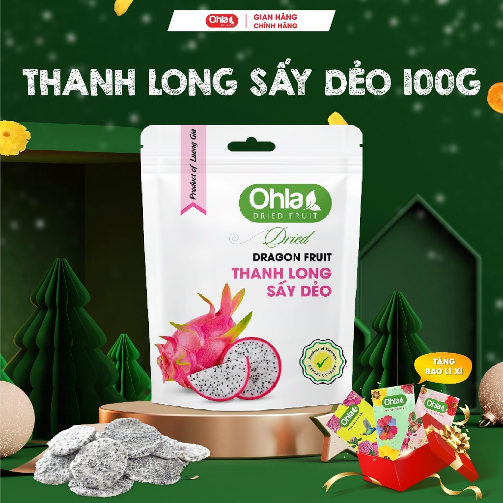 Thanh long sấy dẻo Ohla 100g