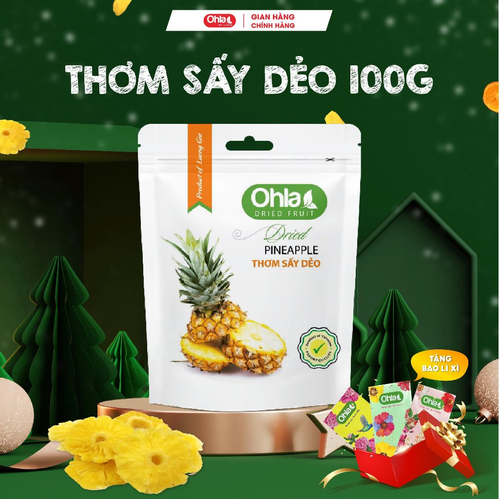 Thơm sấy dẻo Ohla 100g