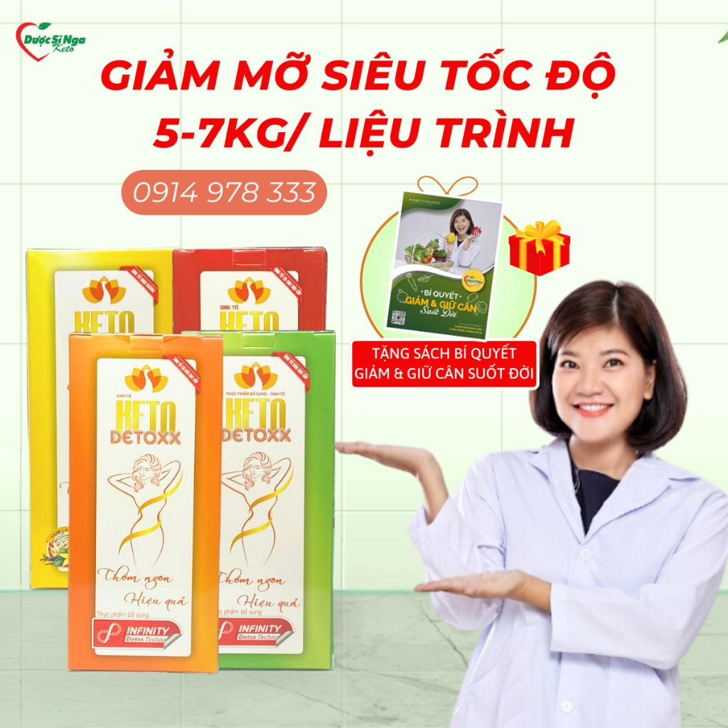 (Sinh tố Keto Detoxx) - Quà Tặng Hấp Dẫn